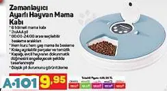 ZAMANLAYICI AYARLI HAYVAN MAMA KABI ZAMANLAYICI AYARLI HAYVAN MAMA KABI